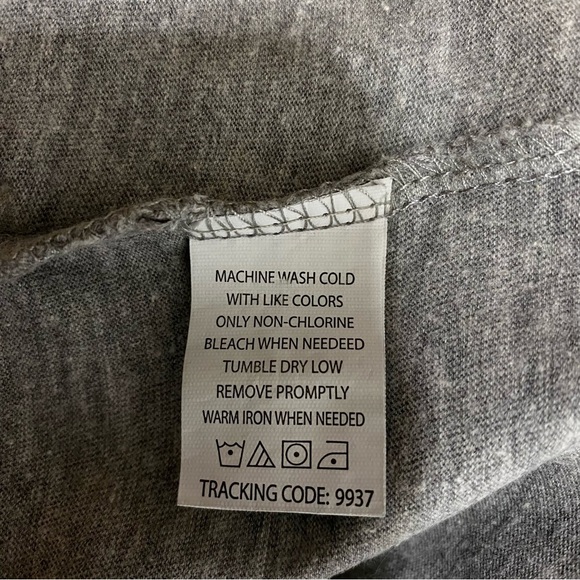 Ping Pong Pro Nautical Anchor Tiled Heather Gray Men’s Tee - Picture 5 of 6